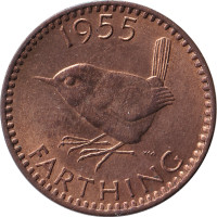 1 farthing - United Kingdom