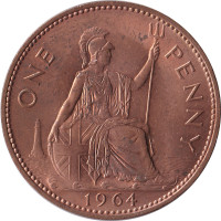 1 penny - Royaume-Uni