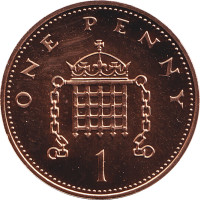 1 penny - Royaume-Uni