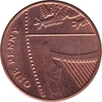 1 penny - Royaume-Uni