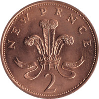 2 pence - Royaume-Uni