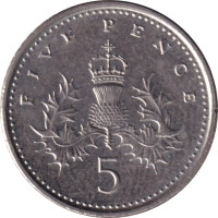 5 pence - United Kingdom