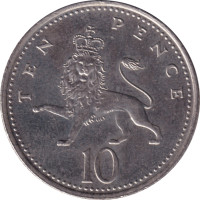 10 pence - Royaume-Uni