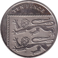 10 pence - Royaume-Uni