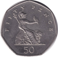 50 pence - Royaume-Uni