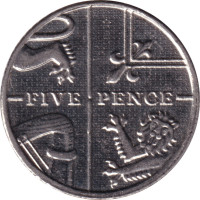 5 pence - United Kingdom