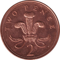 2 pence - Royaume-Uni