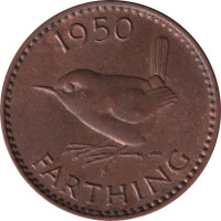 1 farthing - Royaume-Uni