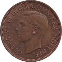 1/2 penny - Royaume-Uni