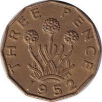 3 pence - Royaume-Uni