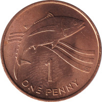 1 penny - Royaume-Uni