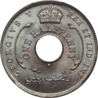 1/2 penny - United Kingdom