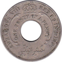 1/10 penny - Royaume-Uni