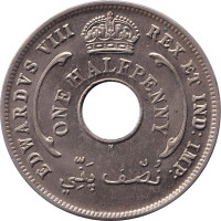 1/2 penny - United Kingdom