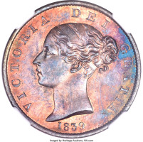 1/2 penny - Royaume-Uni