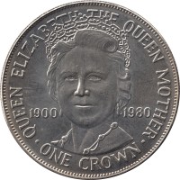 1 crown - Royaume-Uni