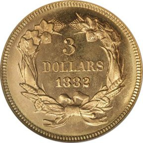 3 dollars - États-Unis d'Amérique