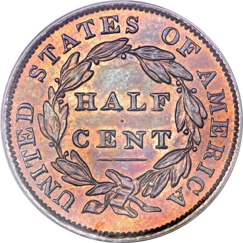 1/2 cent - États-Unis d'Amérique