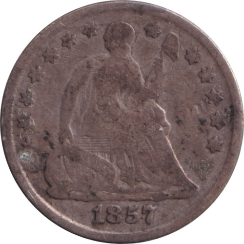 1/2 dime - États-Unis d'Amérique