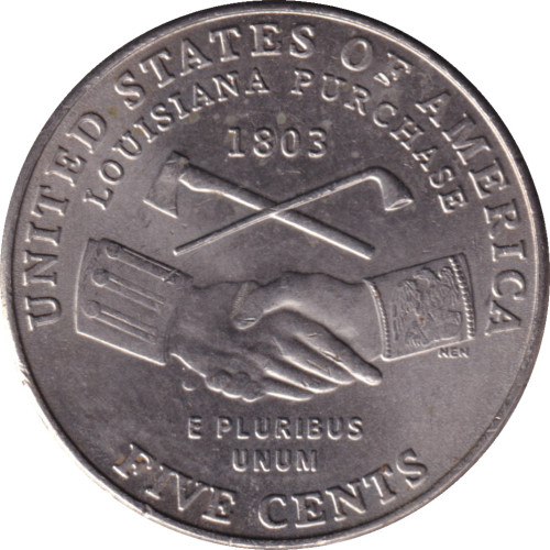 5 cents - États-Unis d'Amérique