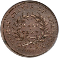 1/2 cent - United States of America