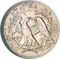 1/2 dime - États-Unis d'Amérique