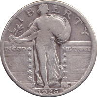 1/4 dollar - United States of America