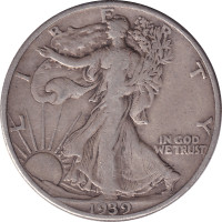 1/2 dollar - États-Unis d'Amérique