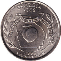 1/4 dollar - United States of America