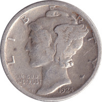 1 dime - United States of America