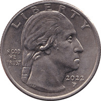 1/4 dollar - United States of America