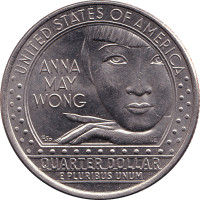 1/4 dollar - États-Unis d'Amérique