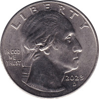 1/4 dollar - États-Unis d'Amérique