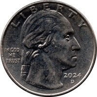 1/4 dollar - United States of America