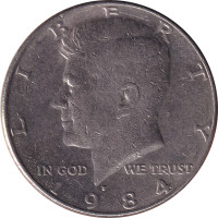 1/2 dollar - États-Unis d'Amérique