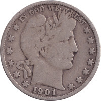 1/2 dollar - États-Unis d'Amérique