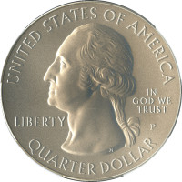 1/4 dollar - États-Unis d'Amérique