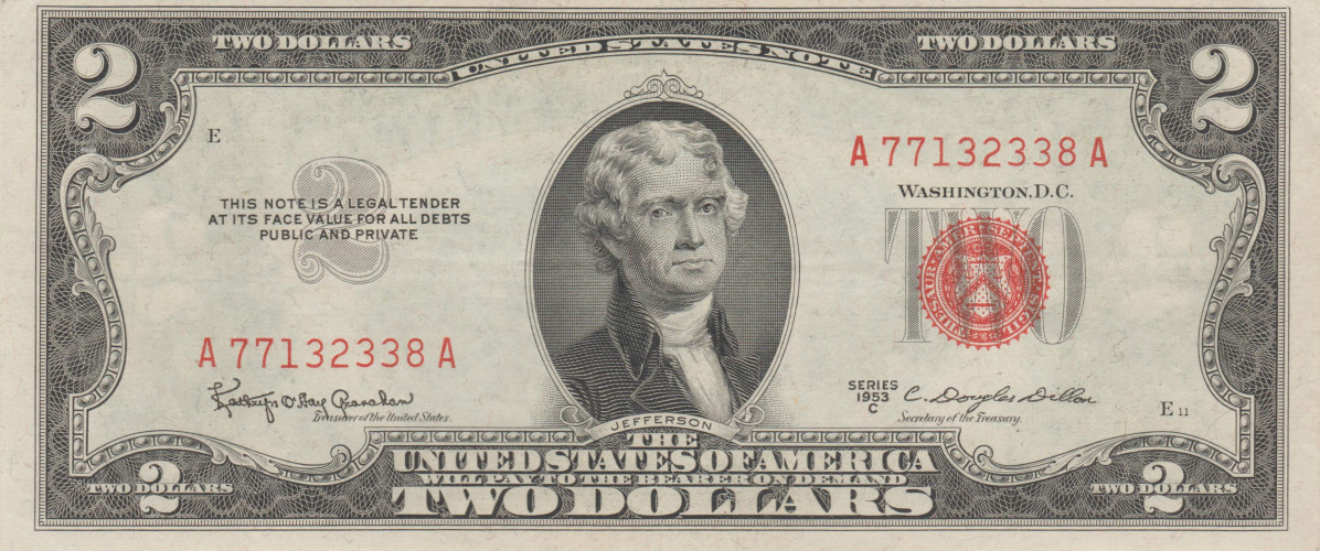 2 dollars - États-Unis d'Amérique