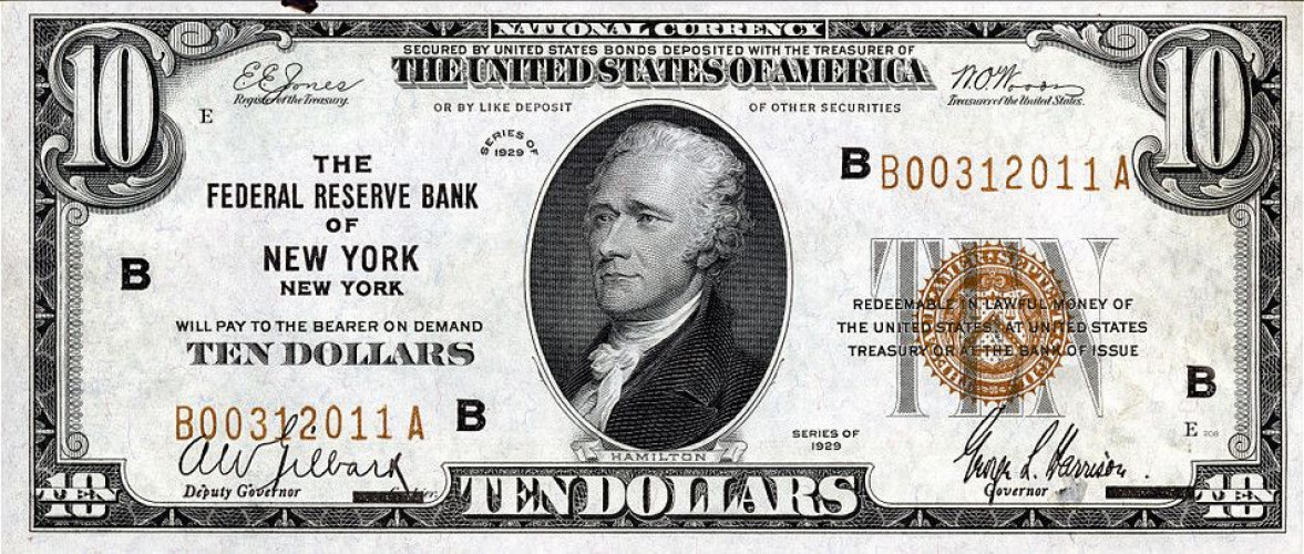 10 dollars - United States of America