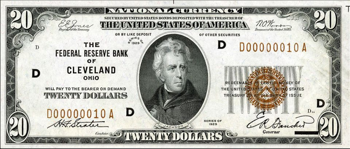 20 dollars - United States of America