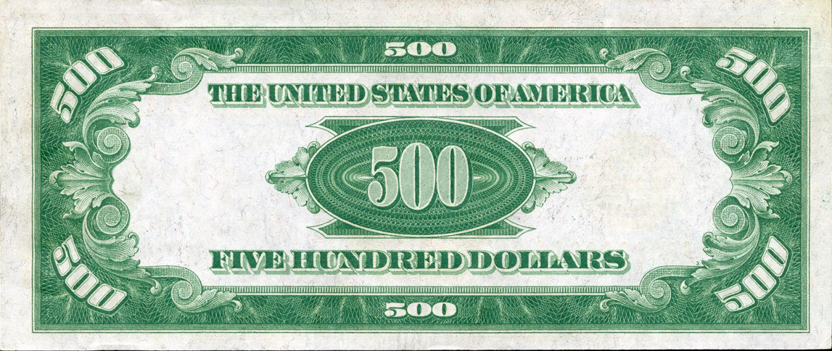 500 dollars - États-Unis d'Amérique