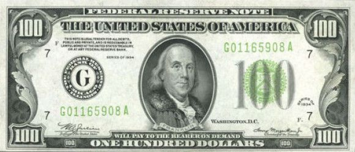 100 dollars - United States of America