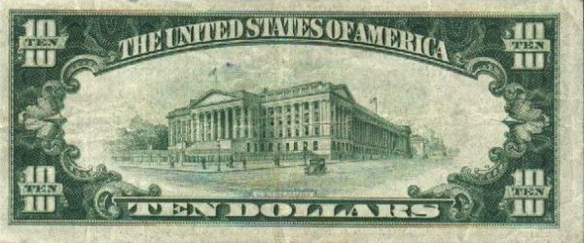 10 dollars - États-Unis d'Amérique