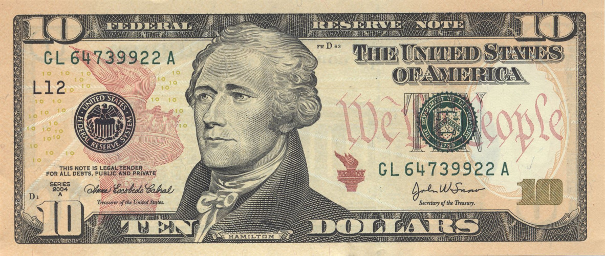 10 dollars - United States of America