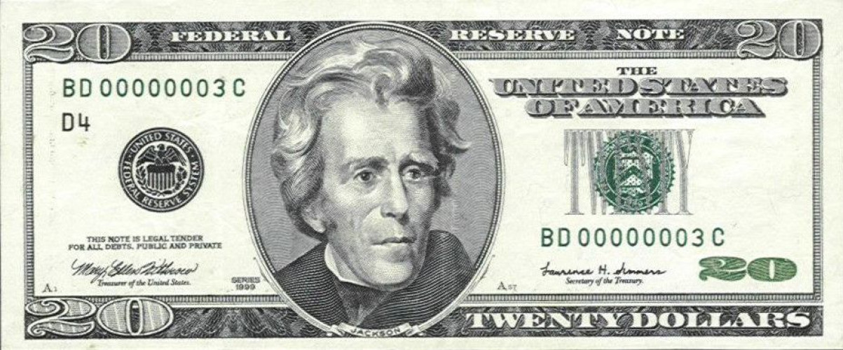 20 dollars - United States of America