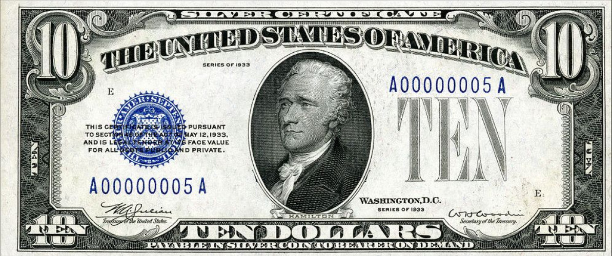 10 dollars - États-Unis d'Amérique