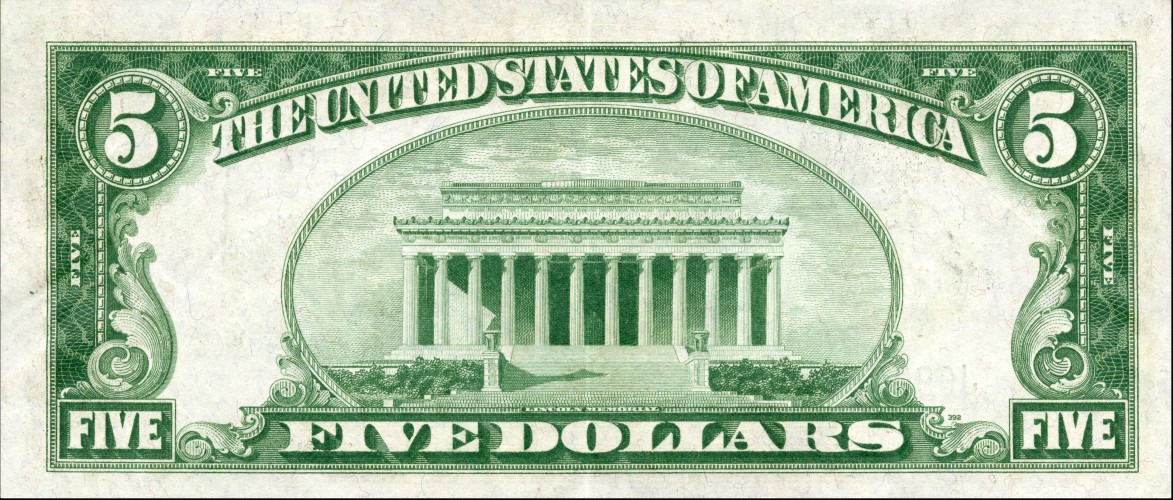 5 dollars - États-Unis d'Amérique