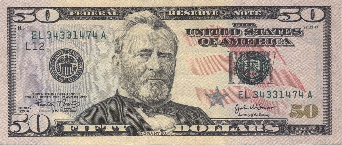 50 dollars - United States of America