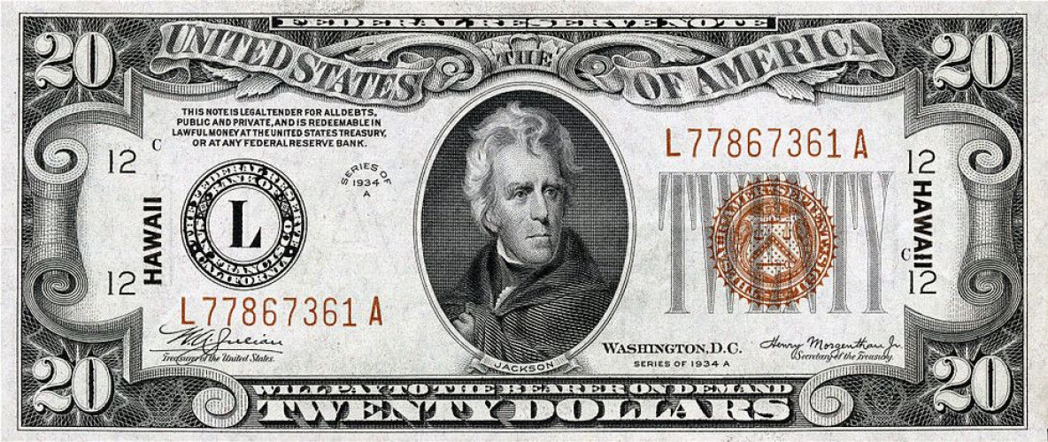 20 dollars - United States of America