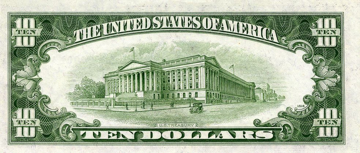 10 dollars - États-Unis d'Amérique